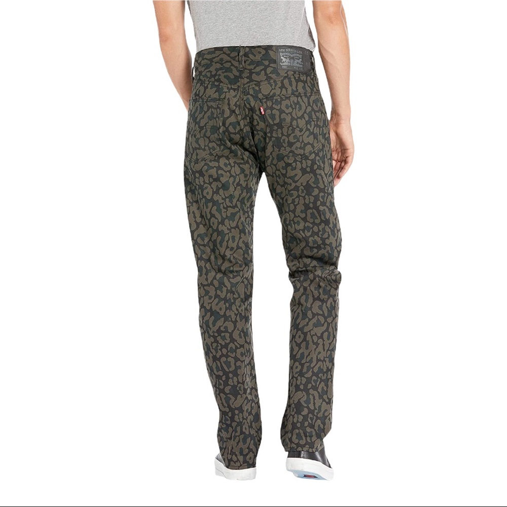 LEVI’S ORIGINAL Men’s CAMO 501 JEANS NWT. - Picture 7 of 15